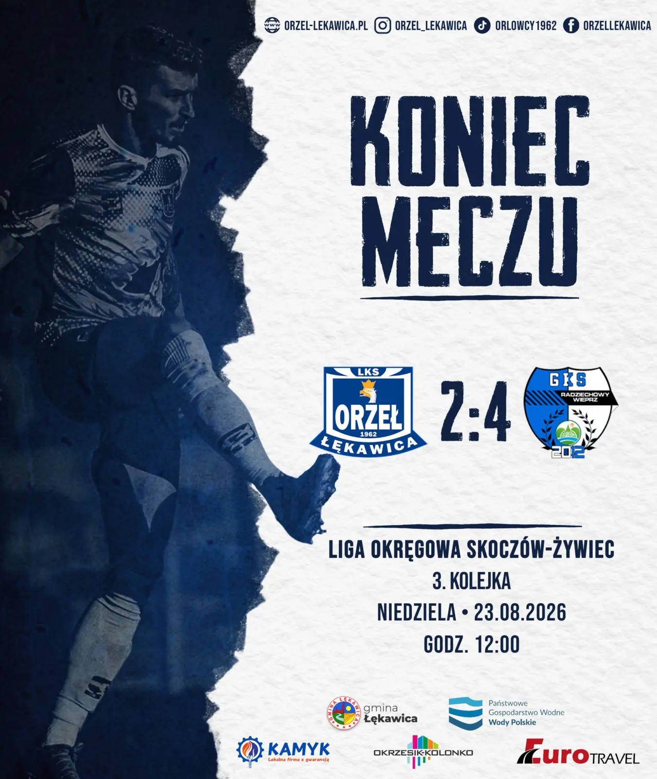 🤍💙Nieudany weekend w wykonaniu Orłowców.