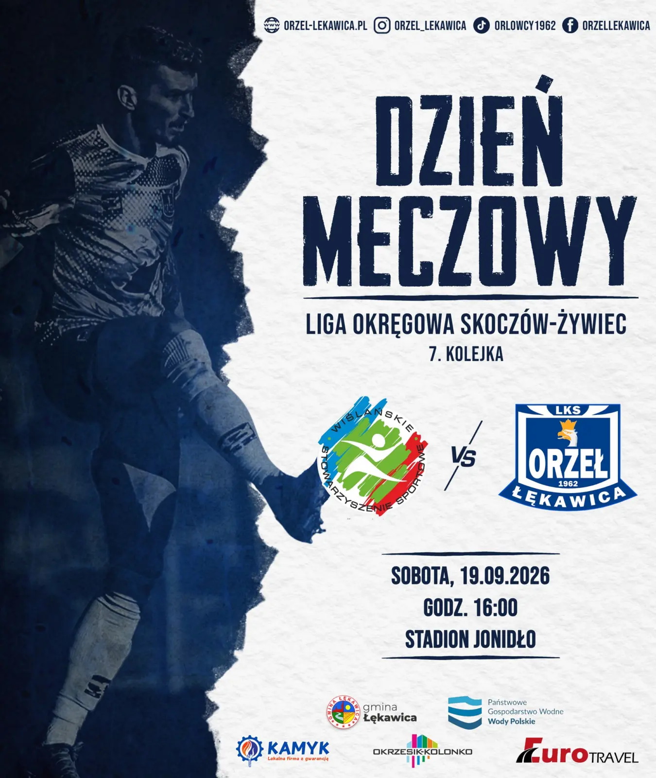 🤍💙 Orłowcy podbudowani ubiegłotygodniowym zwycięstwem udadzą się na delegację do Wisły…